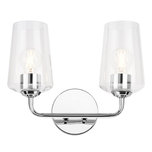 Progress Lighting Celino Polished Chrome Bathroom Light