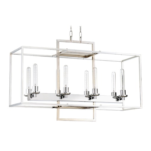 Craftmade Lighting Cubic 36-Inch Linear Chandelier in Chrome by Craftmade Lighting 41528-CH