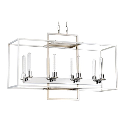 Cubic 36-Inch Linear Chandelier in Chrome by Craftmade Lighting