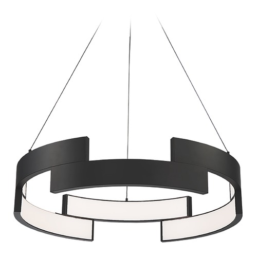 Trap Black LED Pendant by WAC Lighting