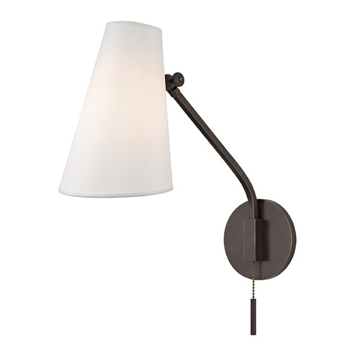 Patten Old Bronze Switched Sconce by Hudson Valley Lighting