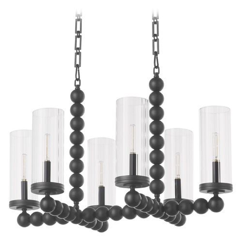 Quorum Lighting Lee Boulevard Matte Black Linear LIght by Quorum Lighting 665-6-59