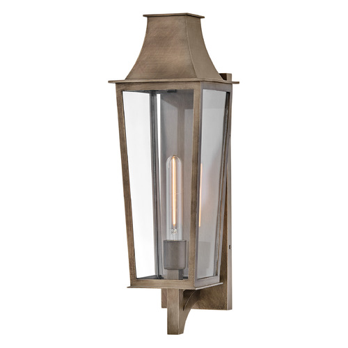 Hinkley Georgetown Burnished Bronze LED Outdoor Wall Light