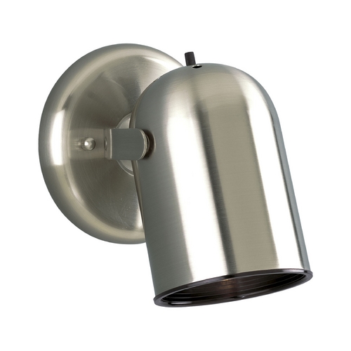 Progress Lighting Directional Spot Light in Brushed Nickel by Progress Lighting P6155-09