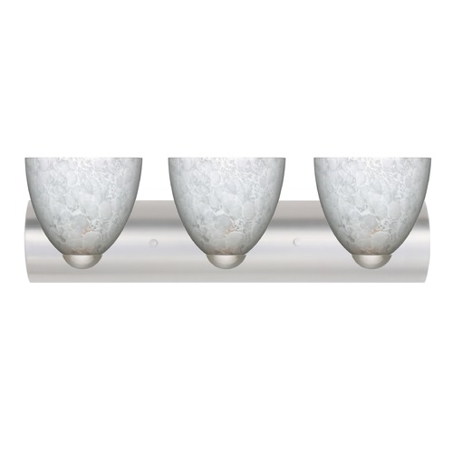 Besa Lighting Sasha Satin Nickel LED Bathroom Light