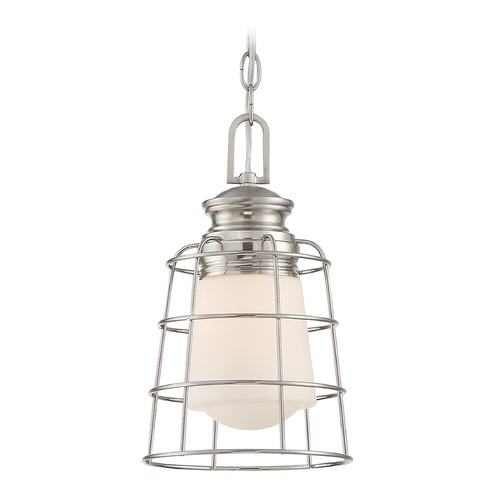 Lite Source Lighting Kedron Brushed Nickel Pendant by Lite Source Lighting LS-19665