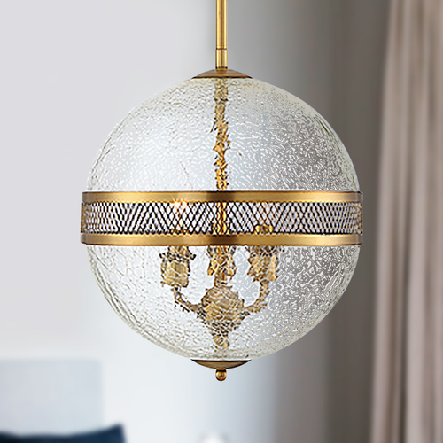 Stirling Warm Brass Pendant by Savoy House