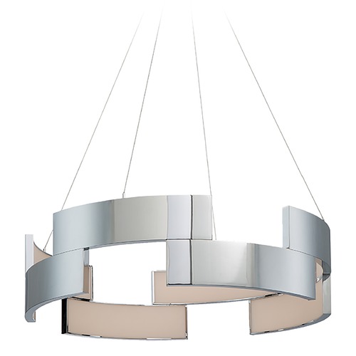 WAC Lighting Trap Chrome LED Pendant by WAC Lighting PD-95827-CH