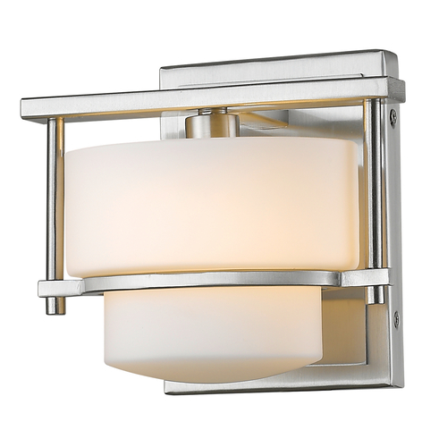 Z-Lite Porter Brushed Nickel LED Sconce by Z-Lite 3030-1S-BN-LED