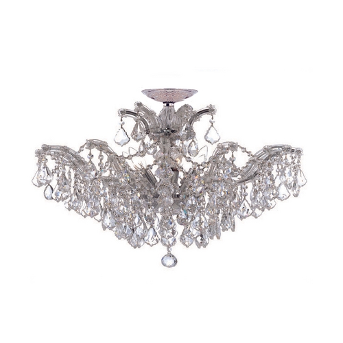 Maria Theresa Crystal Chandelier in Polished Chrome by Crystorama Lighting