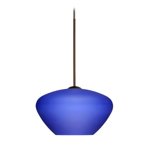 Besa Lighting Besa Lighting Peri Bronze Mini-Pendant Light 1XT-541087-BR