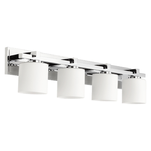 Chrome Bathroom Light by Quorum Lighting