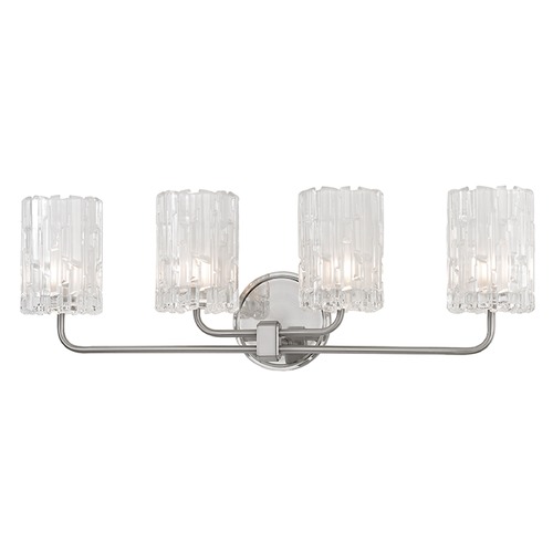 Hudson Valley Lighting Dexter 4-Light Bathroom Light in Satin Nickel by Hudson Valley Lighting 1334-SN