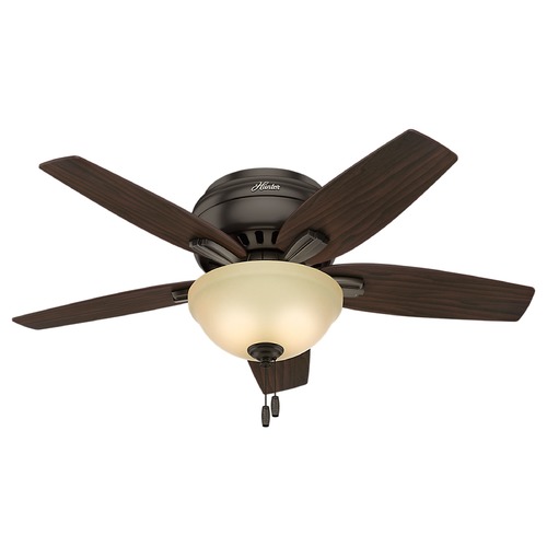 42-Inch Newsome Ceiling Fan in Premier Bronze by Hunter Fan Company