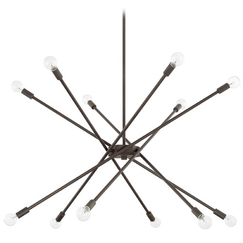 Kris 33-Inch Chandelier in Nordic Grey by Capital Lighting