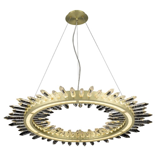 Avenue Lighting Aspen Brushed Brass LED Chandelier by Avenue Lighting HF3034-BB