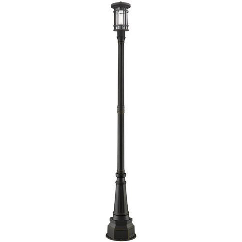 Z-Lite Jordan Oil Rubbed Bronze Post Light by Z-Lite 570PHM-564P-ORB