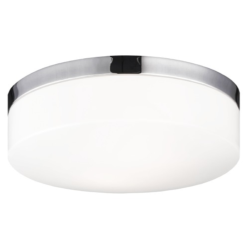 Xenon Chrome LED Flush Mount by Matteo Lighting