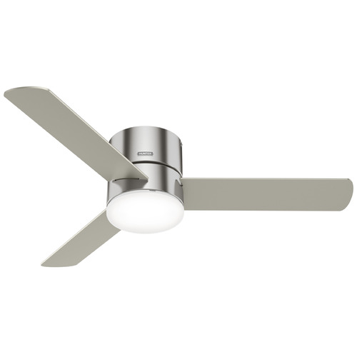 Minumus 52-Inch LED Fan in Brushed Nickel by Hunter Fan Company