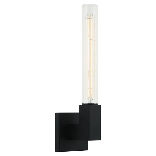 Matteo Lighting Odelle Black Sconce