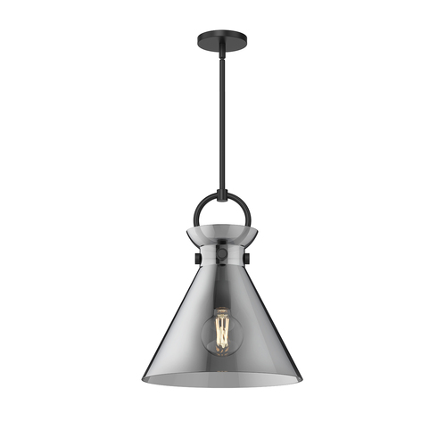 Alora Lighting Alora Lighting Emerson Matte Black Pendant Light with Conical Shade PD412514MBSM