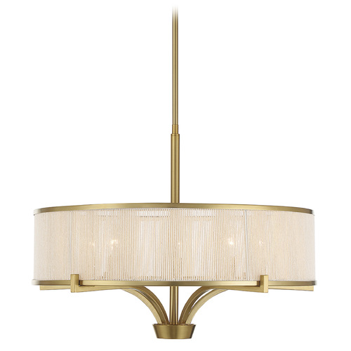 Wynwood 5-Light Chandelier in Warm Brass by Savoy House