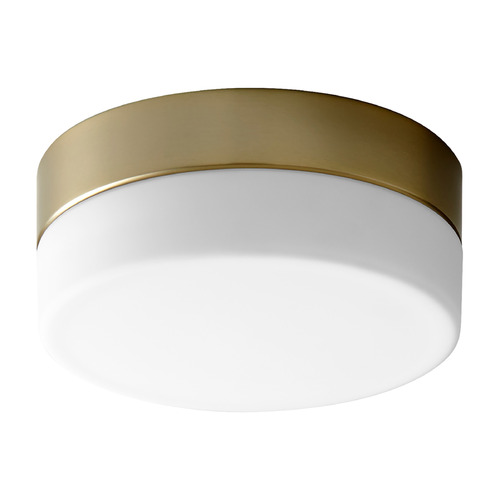 Oxygen Zuri Aged Brass LED Flushmount Light