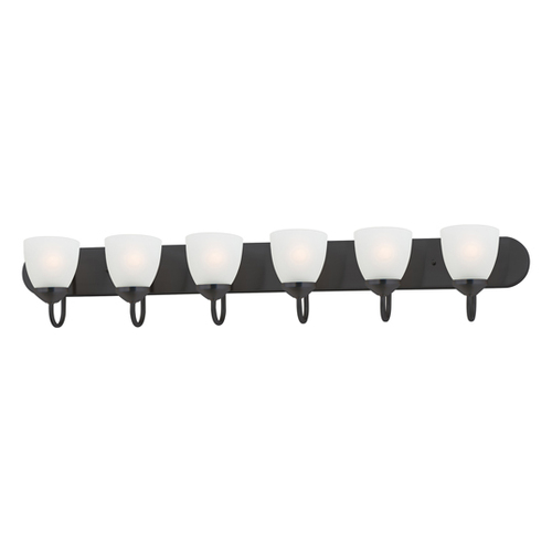 Axis 48-Inch Bath Light in Black by Maxim Lighting