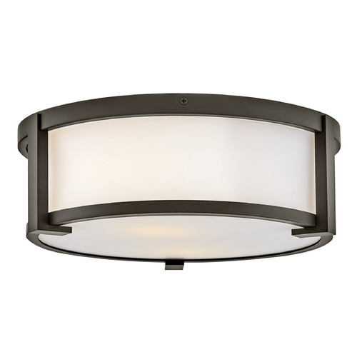 Hinkley Lowell Oil Rubbed Bronze LED Close To Ceiling Light