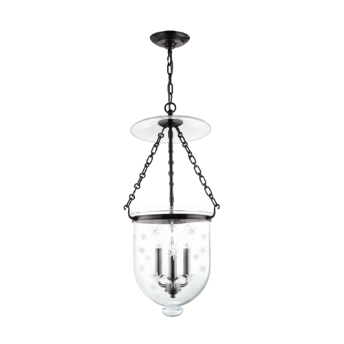 Hudson Valley Lighting Hampton Pendant in Old Bronze by Hudson Valley Lighting 254-OB-C3