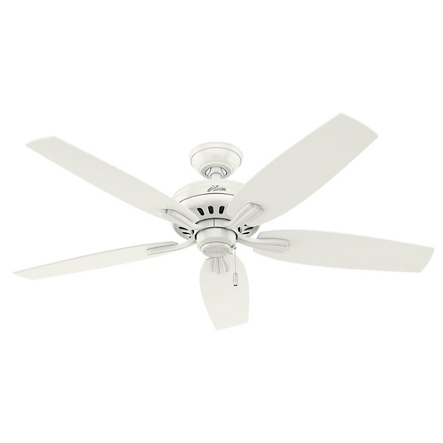 Hunter Fan Company Newsome Fresh White Ceiling Fan by Hunter Fan Company 53319