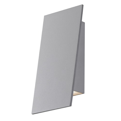 Angled Plane Textured Gray LED Sconce by Sonneman Lighting