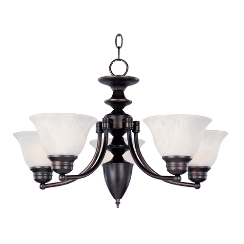 Maxim Lighting Malibu Oil Rubbed Bronze Chandelier by Maxim Lighting 2699MROI