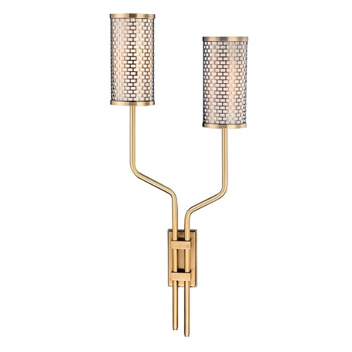 Hudson Valley Lighting Hudson Valley Lighting Hugo Aged Brass Sconce 3922-AGB