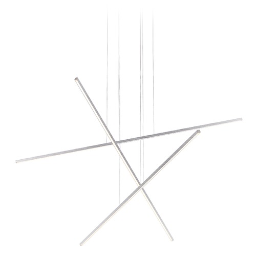 Vega Minor Brushed Nickel LED Multi-Light Pendant by Kuzco Lighting