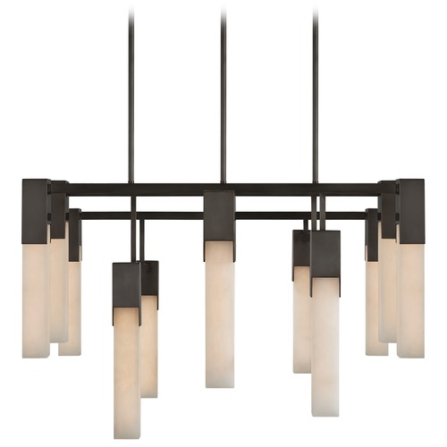Kelly Wearstler Covet Chandelier in Bronze by Visual Comfort Signature