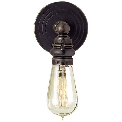 Visual Comfort Signature Collection E.F. Chapman Boston Sconce in Bronze by Visual Comfort Signature SL2931BZ