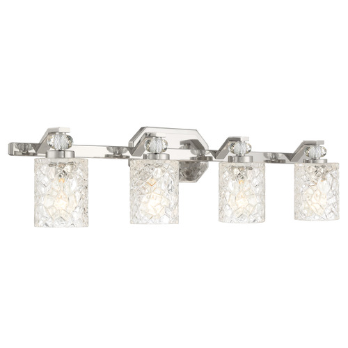 Crystal Kay 4-Light Bath Light in Chrome by Minka Lavery