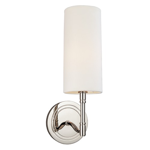 Dillon Wall Sconce in Polished Nickel by Hudson Valley Lighting