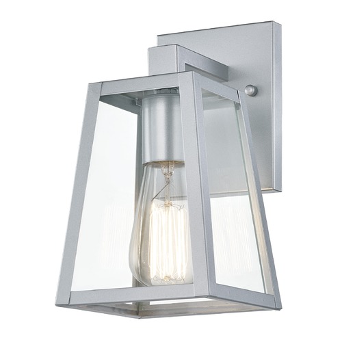 Design Classics Rue Silver Outdoor Wall Light
