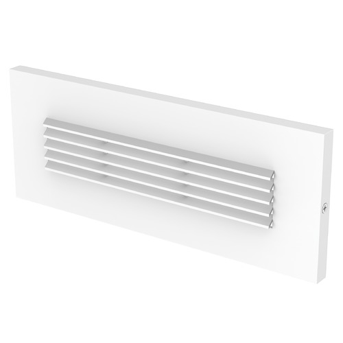 Generation Lighting LED 8.50-Inch Louvered Brick Light in White by Generation Lighting 94401S-15