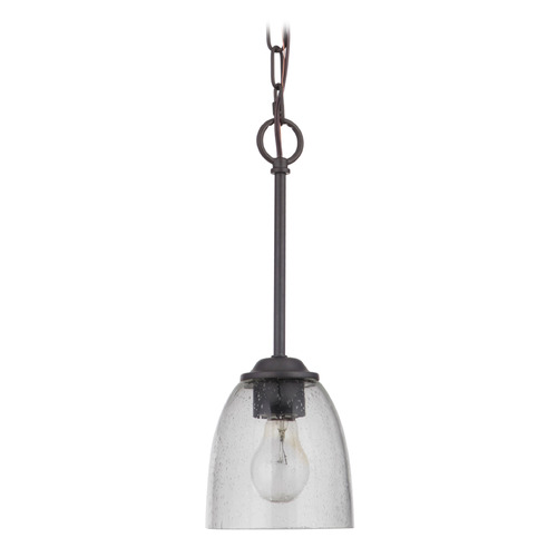 Serene Espresso Mini Pendant by Craftmade Lighting
