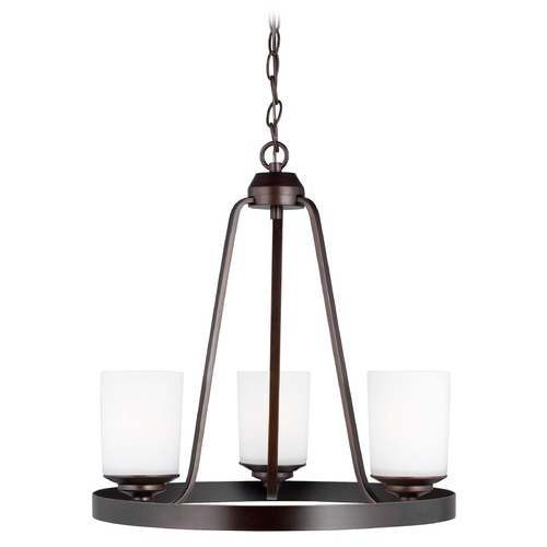 Generation Lighting Kemal Bronze Mini Chandelier by Generation Lighting 3130703-710