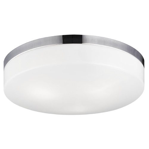 Xenon Chrome LED Flush Mount by Matteo Lighting