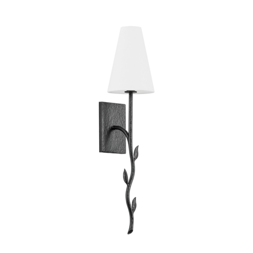 Elwyn 25-Inch Wall Sconce in Black Iron by Troy Lighting