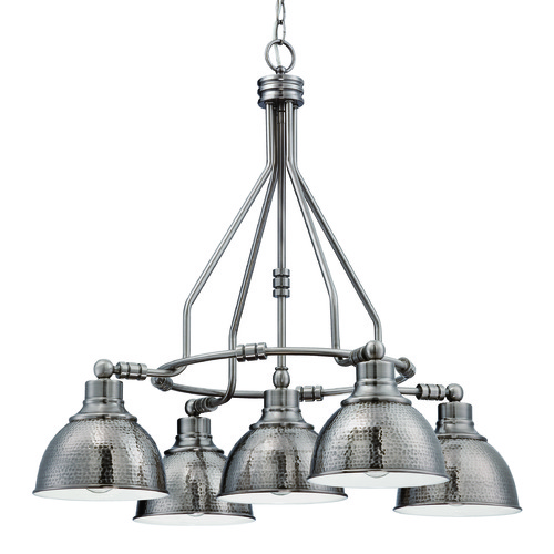 Craftmade Lighting Timarron 30-Inch Chandelier in Antique Nickel by Craftmade Lighting 35925-AN