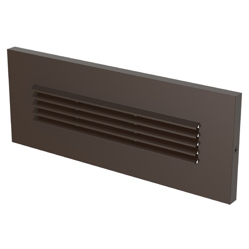 LED 8.50-Inch Louvered Brick Light in Bronze by Generation Lighting