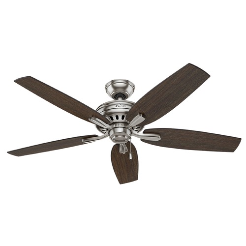 Hunter Fan Company Newsome Brushed Nickel Ceiling Fan by Hunter Fan Company 53321