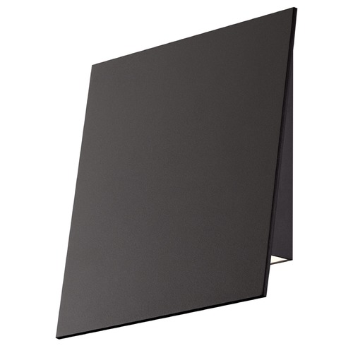 Angled Plane Textured Bronze LED Outdoor Wall Light by Sonneman Lighting