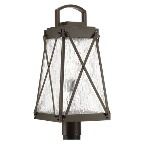 Creighton Antique Bronze Post Light by Progress Lighting